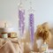 2-Pack Moon & Star Dream Catchers – Boho Macrame Wall Hanging Decor for Kids’ Bedrooms, Baby Rooms, or Women’s Spaces, Purple, Perfect Holiday or Craft Gift
